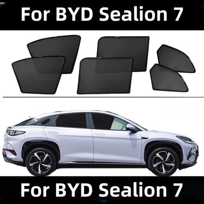 MagiShade – Instant Magnetic Sun Shield for BYD Sealion 7 - NICE EVS