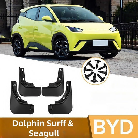 Mud Flaps for BYD Dolphin Surf/Seagull (4 Pcs) - NICE EVS
