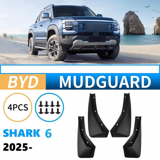 Mud Flaps for BYD Shark 6 (4 Pcs) - NICE EVS