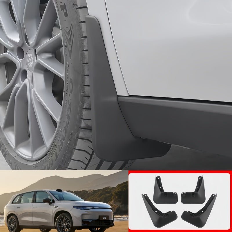 Mud Flaps for Leapmotor B10/C10 | No-Drill | ABS Material – NICE EVS