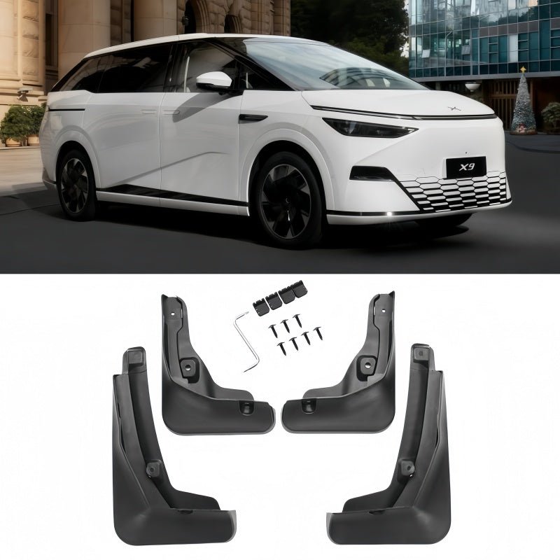 Mud Guards for XPeng G6/G9/P7/P7+/X9 | No-Drill Splash Guards - NICE EVS