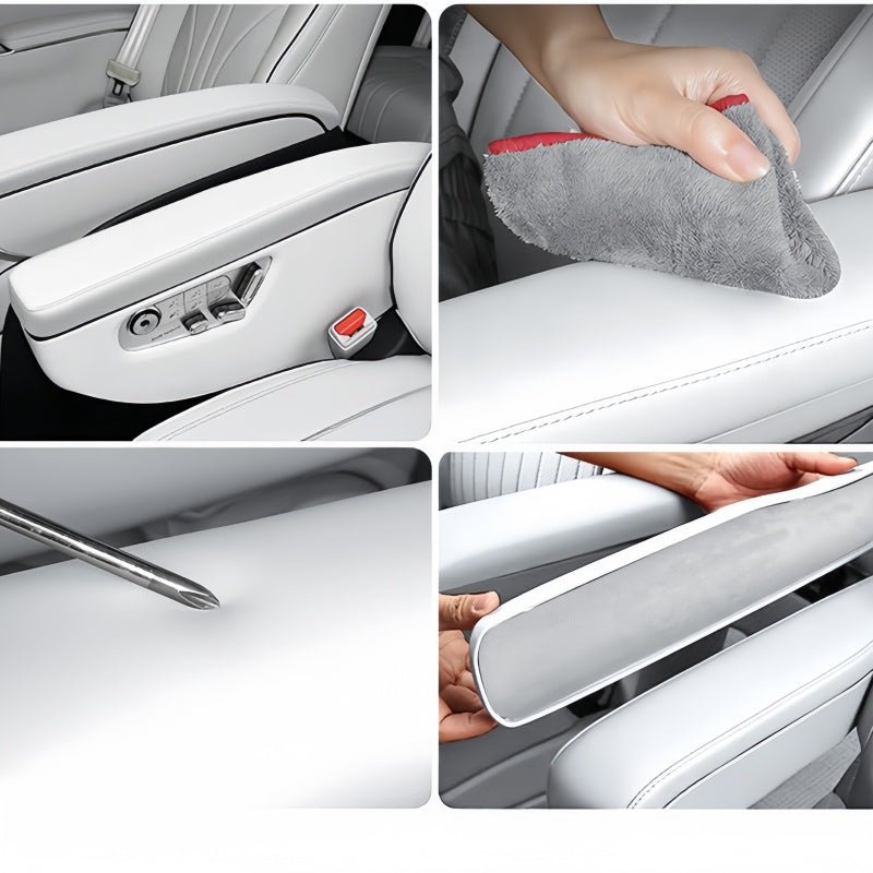 Napa Leather 2nd Row Armrest Cover for 2026 XPENG X9 - NICE EVS