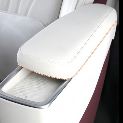 Napa Leather 2nd Row Armrest Cover for 2026 XPENG X9 - NICE EVS