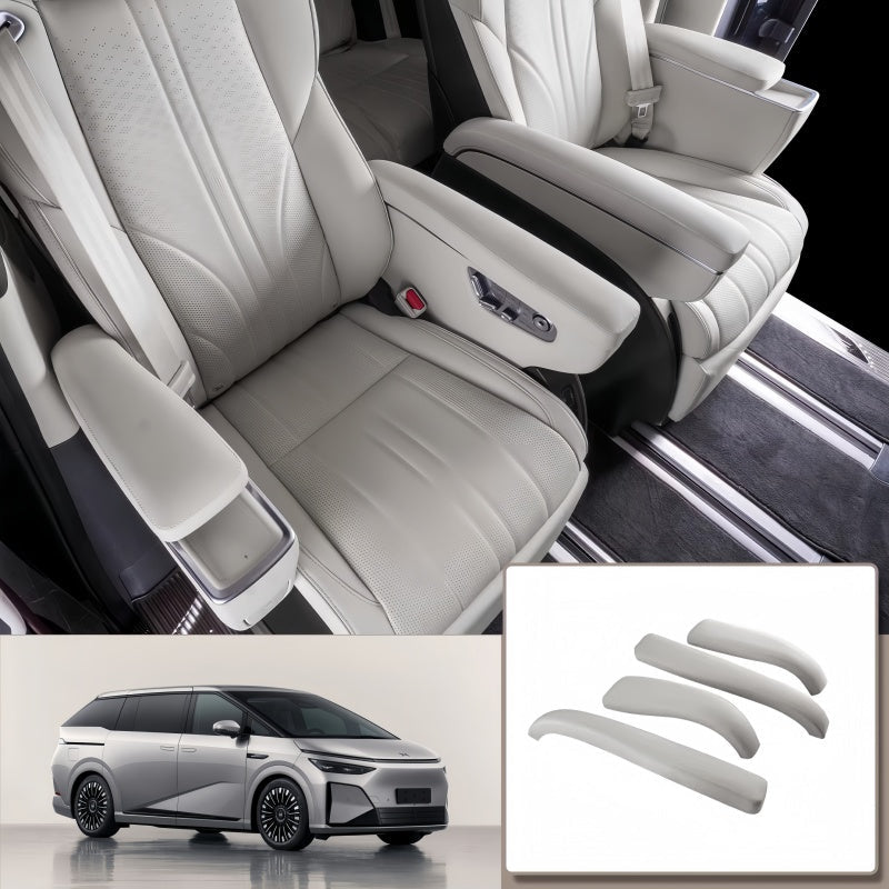 Napa Leather 2nd Row Armrest Cover for 2026 XPENG X9 - NICE EVS
