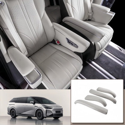 Napa Leather 2nd Row Armrest Cover for 2026 XPENG X9 - NICE EVS