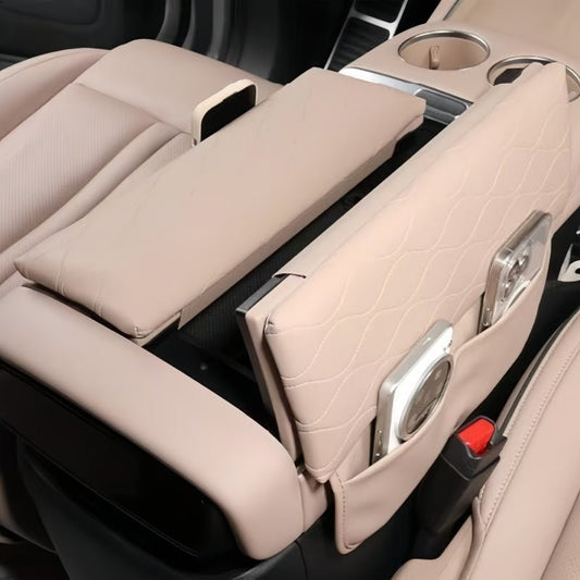 Napa Leather Center Armrest Cover for 2024-2026 XPENG X9 - NICE EVS