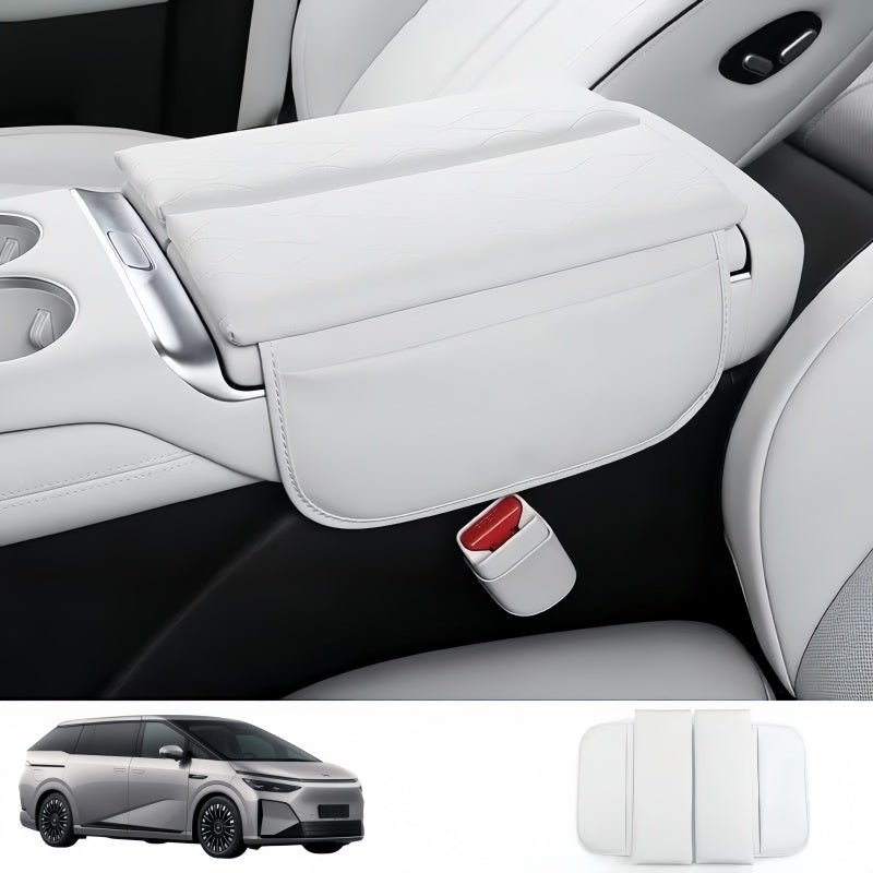 Napa Leather Center Armrest Cover for 2024-2026 XPENG X9 - NICE EVS
