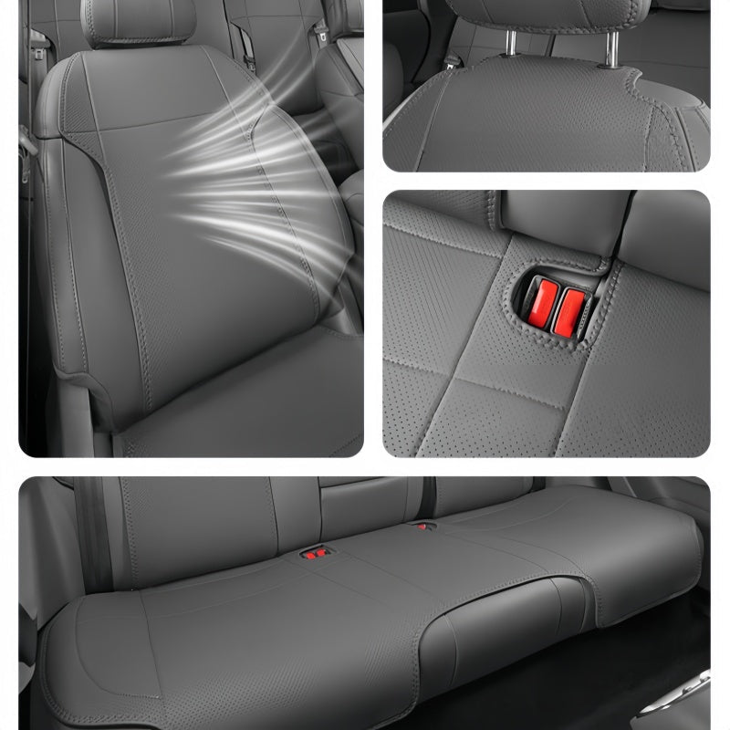 Napa Leather Half Coverage Seat Covers for Leapmotor B05 - NICE EVS