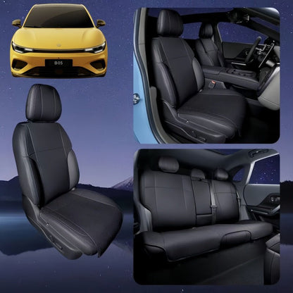 Napa Leather Half Coverage Seat Covers for Leapmotor B05 - NICE EVS