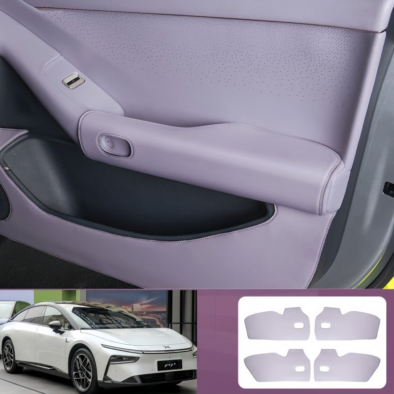 NAPA Leather Inner Door Handle Cover for 2024-2026 XPENG P7+ - NICE EVS