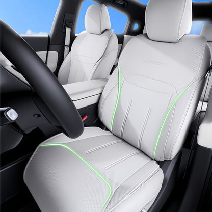 Napa Leather Semi-Wrap Seat Cover for XPENG G6 (2025-2026) - NICE EVS
