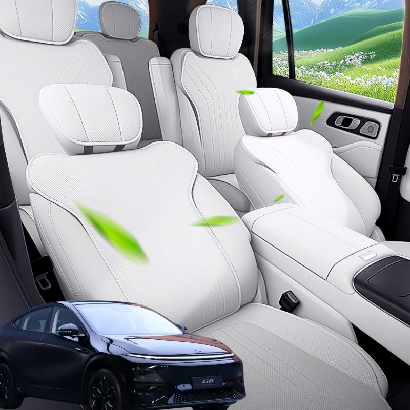 Napa Leather Semi-Wrap Seat Cover for XPENG G6 (2025-2026) - NICE EVS