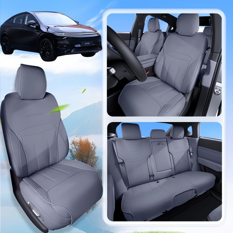 Napa Leather Semi-Wrap Seat Cover for XPENG G6 (2025-2026) - NICE EVS