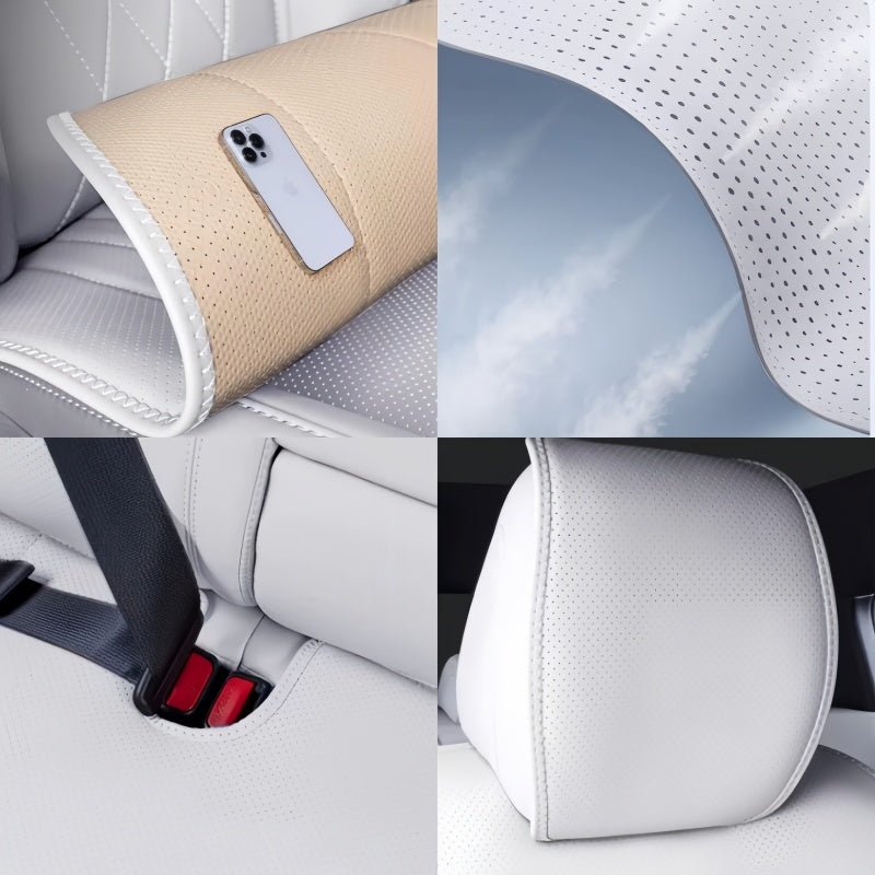 Napa Leather Semi-Wrap Seat Cover for XPENG G6 (2025-2026) - NICE EVS