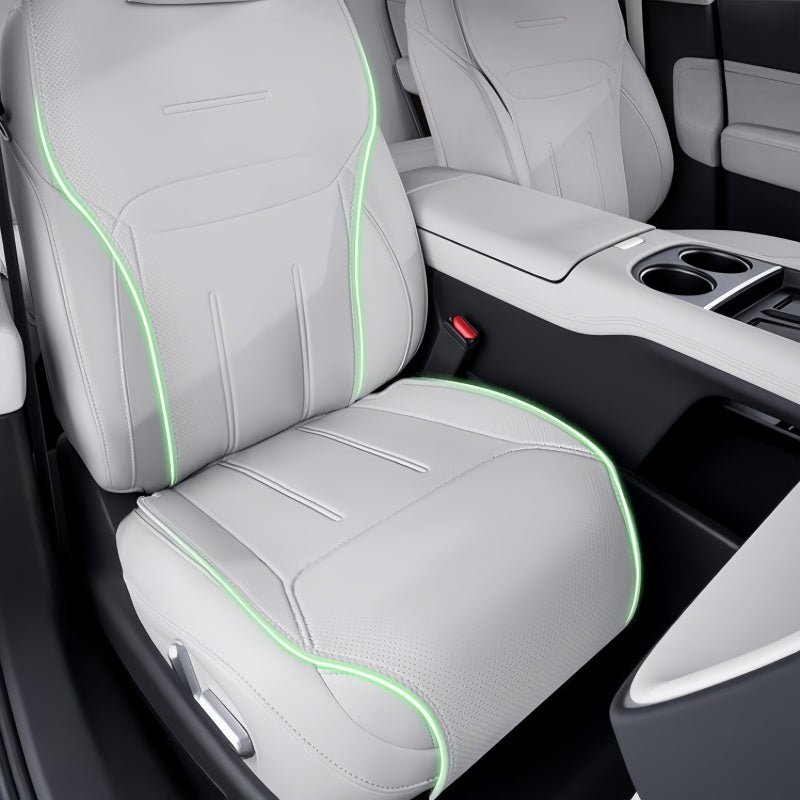 Napa Leather Semi-Wrap Seat Cover for XPENG G6 (2025-2026) - NICE EVS