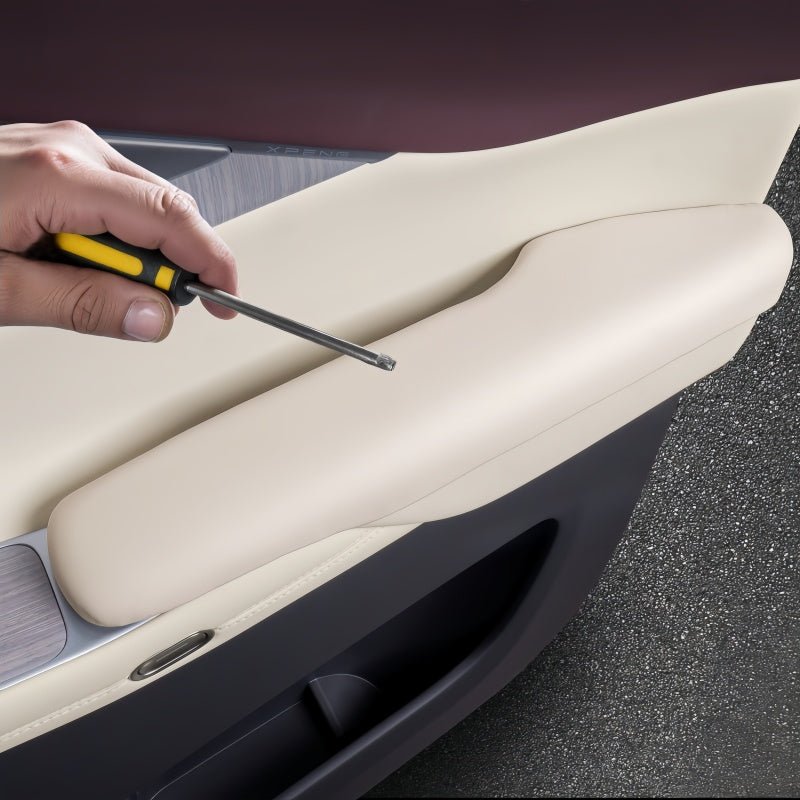 Napa Wrapped ABS Inner Door Handle Cover for 2024-2026 XPENG X9 - NICE EVS