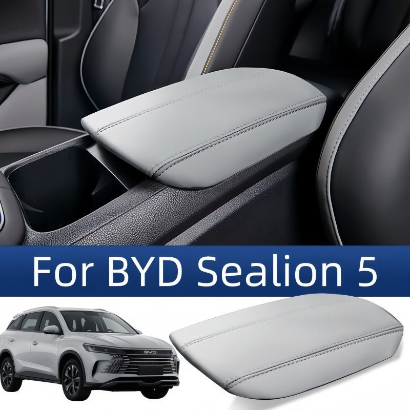 Nappa Leather Center Armrest Cover for BYD Sealion 5 DM-i - NICE EVS