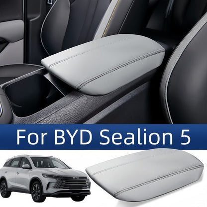 Nappa Leather Center Armrest Cover for BYD Sealion 5 DM-i - NICE EVS