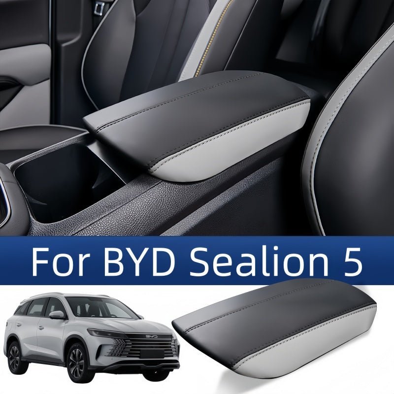 Nappa Leather Center Armrest Cover for BYD Sealion 5 DM-i - NICE EVS