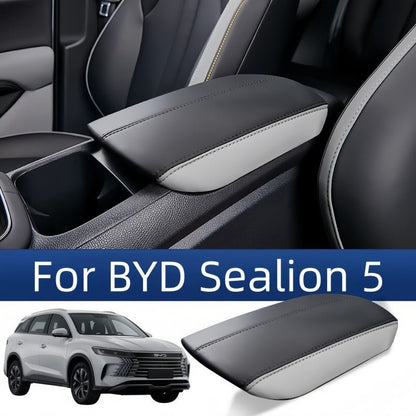 Nappa Leather Center Armrest Cover for BYD Sealion 5 DM-i - NICE EVS
