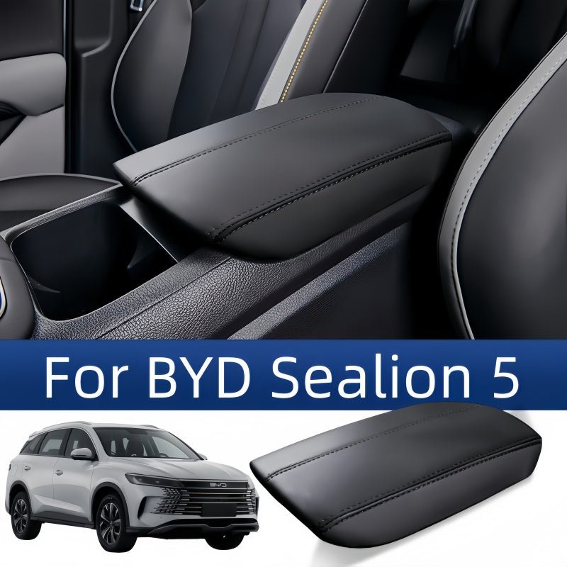 Nappa Leather Center Armrest Cover for BYD Sealion 5 DM-i - NICE EVS