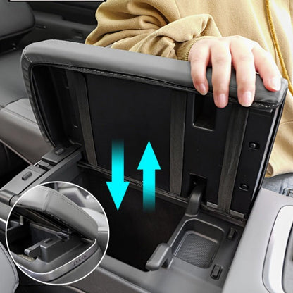 Nappa Leather Center Console Armrest Cover for Zeekr 7X - NICE EVS
