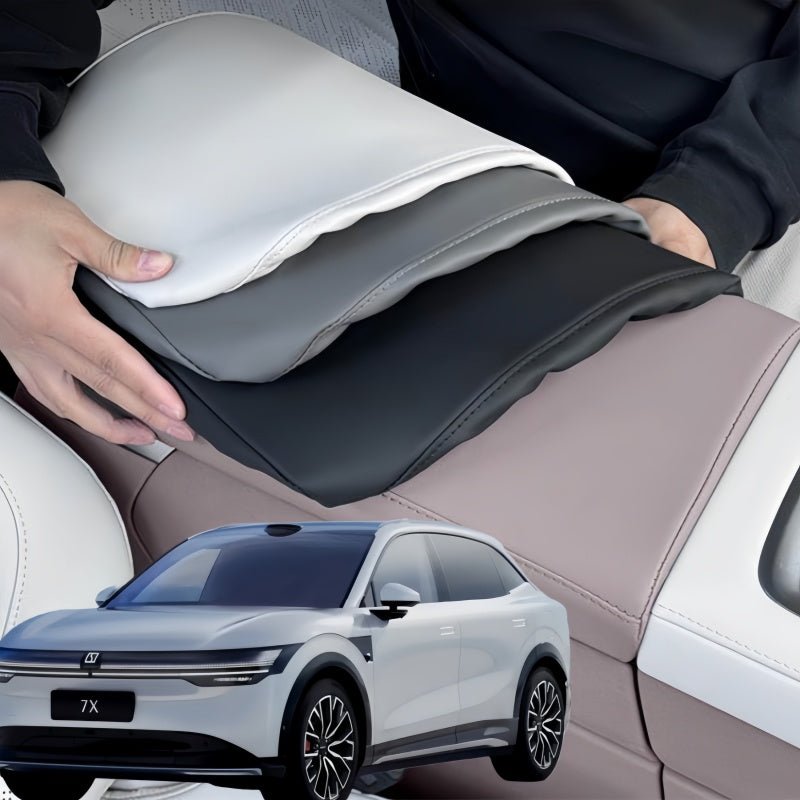 Nappa Leather Center Console Armrest Cover for Zeekr 7X - NICE EVS