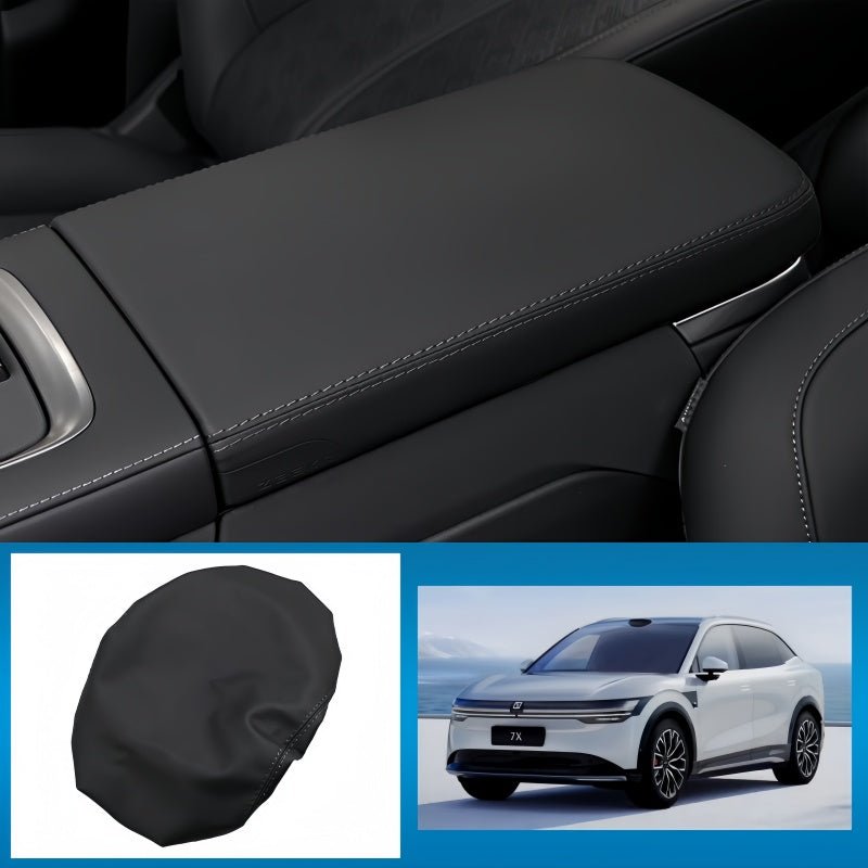 Nappa Leather Center Console Armrest Cover for Zeekr 7X - NICE EVS