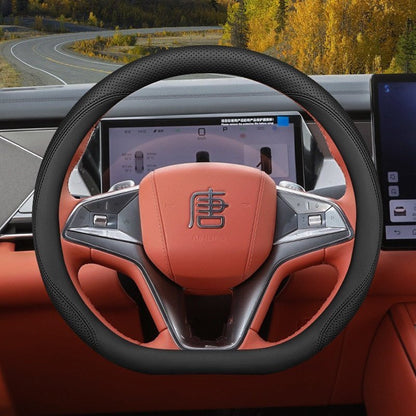 Nappa Leather Steering Wheel Cover for BYD Sealion 8 / ATTO 8 - NICE EVS
