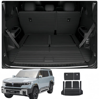 Nappa Leather Trunk Mat & Seat Back Pad for BYD Leopard 8 & Denza B8 - NICE EVS