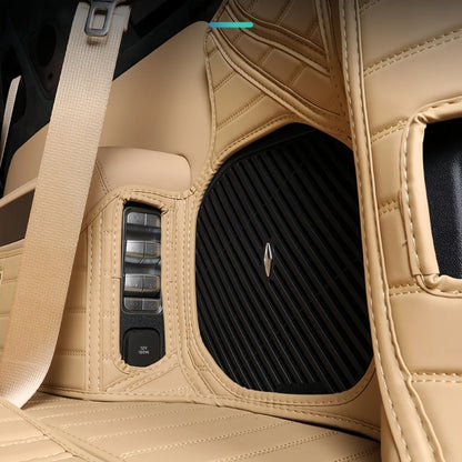 Nappa Leather Trunk Mat & Seat Back Pad for BYD Leopard 8 & Denza B8 - NICE EVS