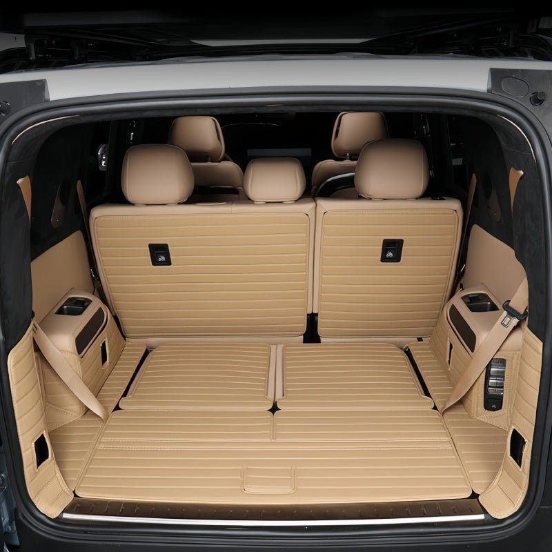 Nappa Leather Trunk Mat & Seat Back Pad for BYD Leopard 8 & Denza B8 - NICE EVS