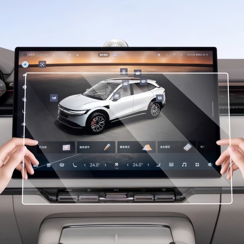 Navigation & Dashboard Tempered Glass Protector for ZEEKR 7X - NICE EVS