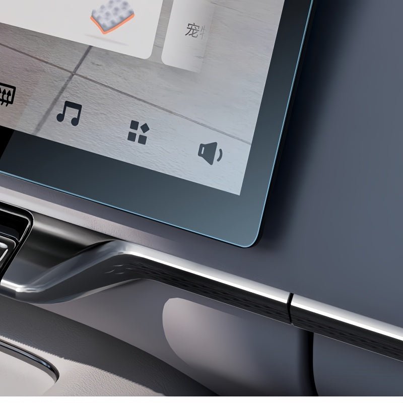 Navigation & Dashboard Tempered Glass Protector for ZEEKR 7X - NICE EVS
