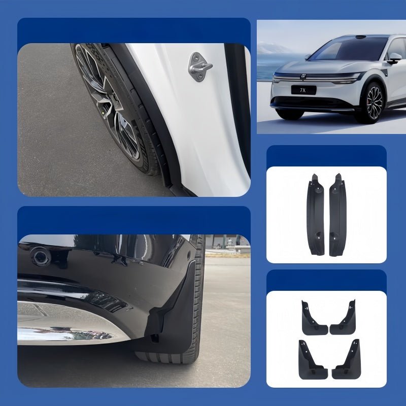 No - Drill Mud Flaps for ZEEKR 7X - NICE EVS