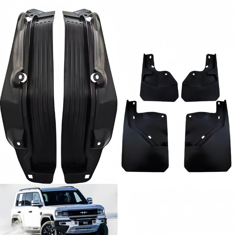 No-Drill Mud Flaps Set for BYD Leopard 5 & Denza B5 - NICE EVS