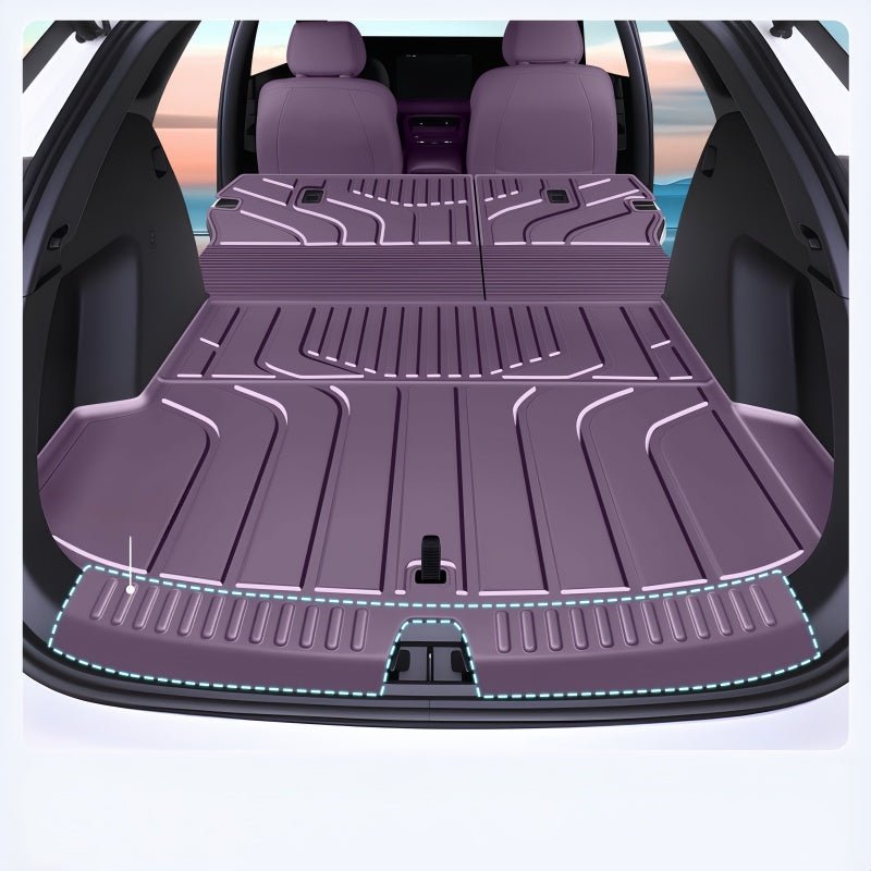 One-Piece Trunk & Seat Back Mats for Xpeng L03 - NICE EVS