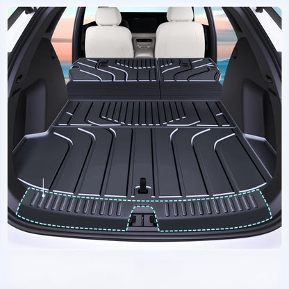 One-Piece Trunk & Seat Back Mats for Xpeng L03 - NICE EVS
