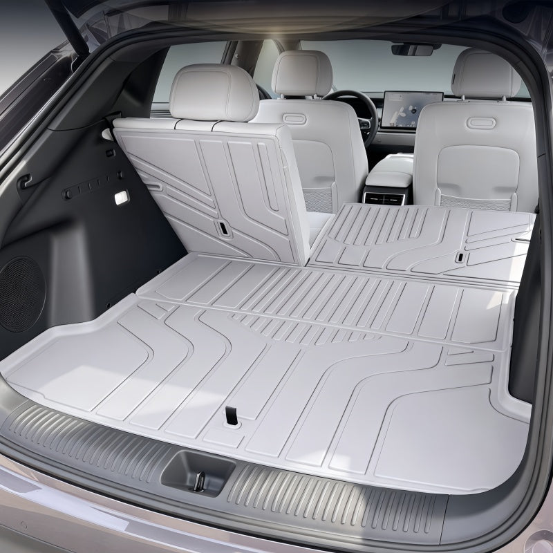 One-Piece Trunk & Seat Back Mats for Xpeng L03 - NICE EVS