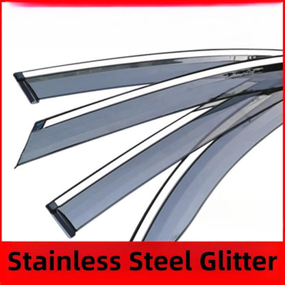 PC Resin Window Visor Rain Guards Weather Shields for BYD Sealion 7 - NICE EVS