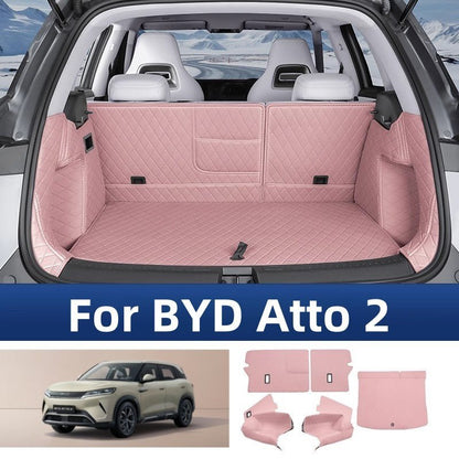 Premium Full-Cover Leather Trunk Mat for BYD Atto 2 - NICE EVS