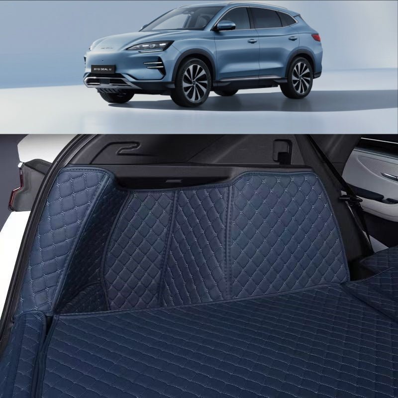 Premium Full-Cover Leather Trunk Mat for BYD Seal U & Sealion 6 - NICE EVS