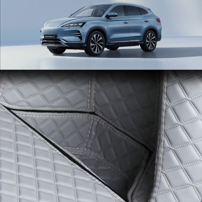 Premium Full-Cover Leather Trunk Mat for BYD Seal U & Sealion 6 - NICE EVS
