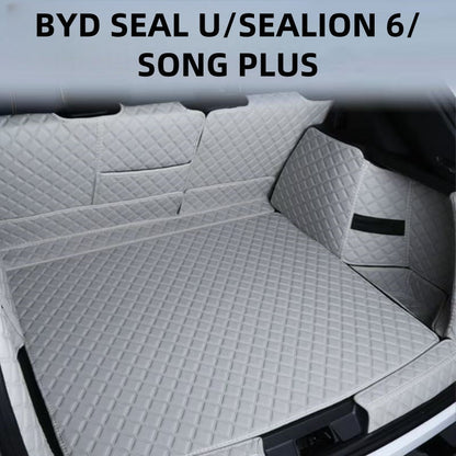 Premium Full-Cover Leather Trunk Mat for BYD Seal U & Sealion 6 - NICE EVS
