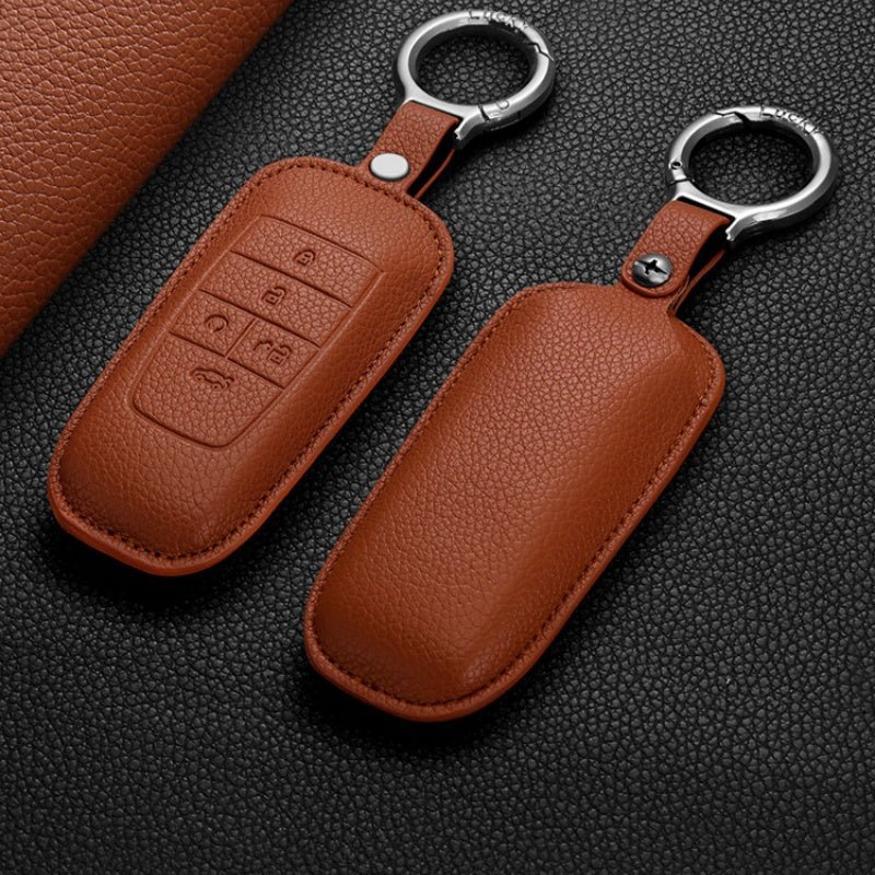 Premium Leather Key Fob Cover for Aion - NICE EVS