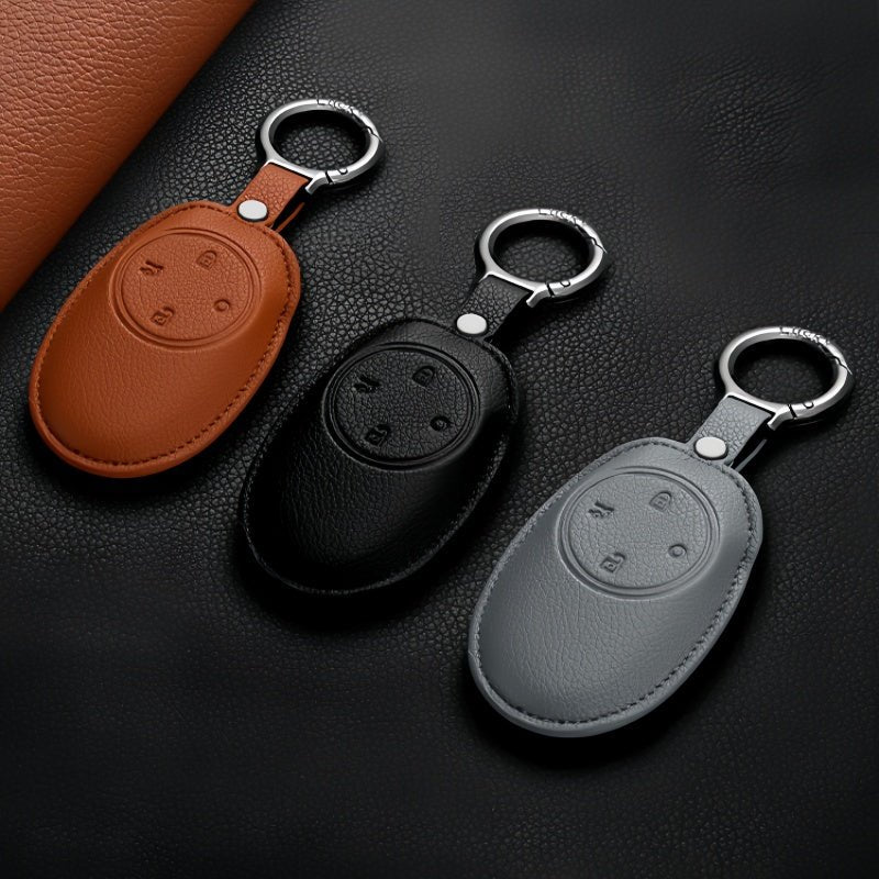 Premium Leather Key Fob Cover for Aion - NICE EVS