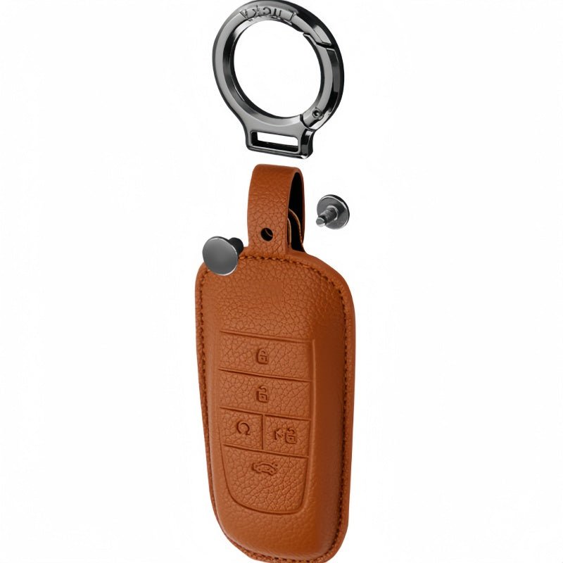Premium Leather Key Fob Cover for Aion - NICE EVS