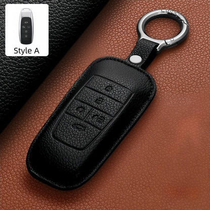Premium Leather Key Fob Cover for Aion - NICE EVS