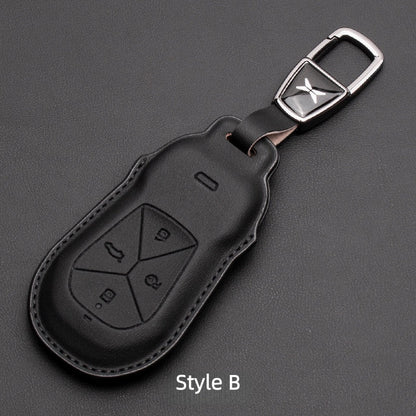 Premium Leather Key Fob Cover for Xpeng EV - NICE EVS