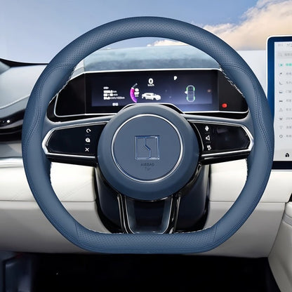 Premium Leather Steering Wheel Cover for ZEEKR 001 & 009 - NICE EVS